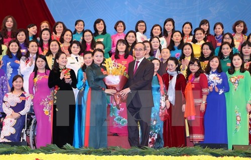 12th National Congress of Vietnamese Women closes - ảnh 1